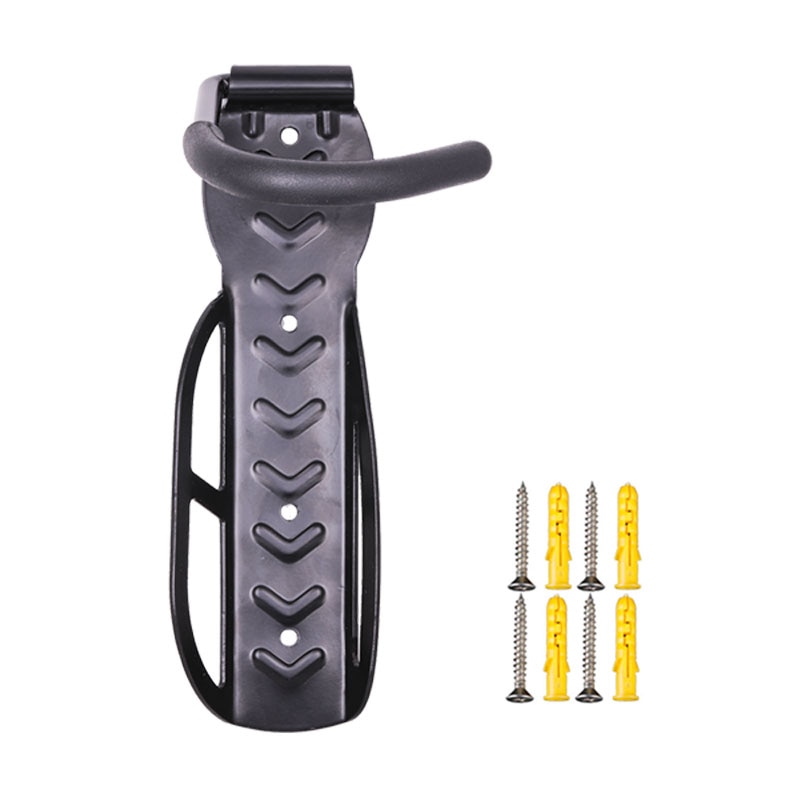 Deemount Bicycle Wall Mount Rack for Mountain Road Bike Storage Fixed Hanging Hook Bike Support Stand Bracket Holder: 1 set average bolts