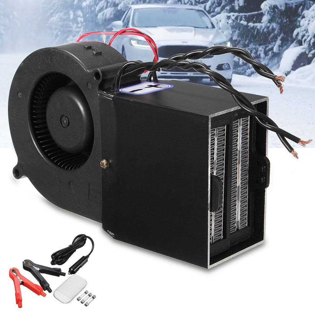 12V PTC 300W/500W Einstellbare Auto Heizlüfter Auto Keramik Automatische Thermostat Heizung Defroster Auto Zubehör