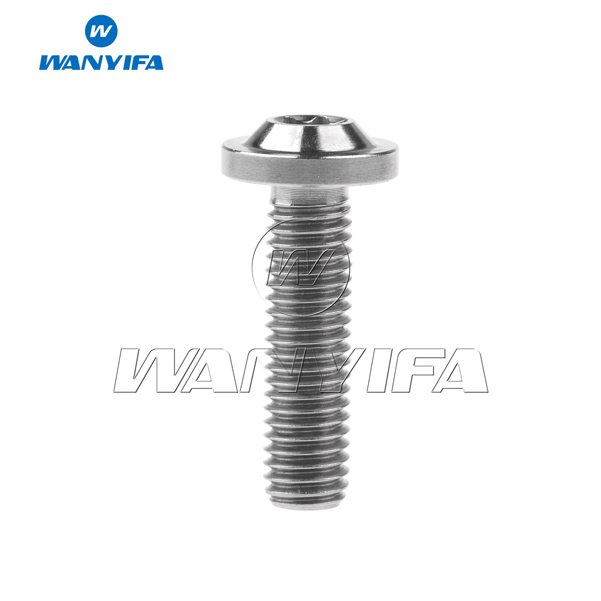 Wanyifa titanium ti bolt  m8 x 20 25 30 60 70mm torx hoved til motorcykel v bremsegafler skrue 1 stk.: M8 x 30mm titanium