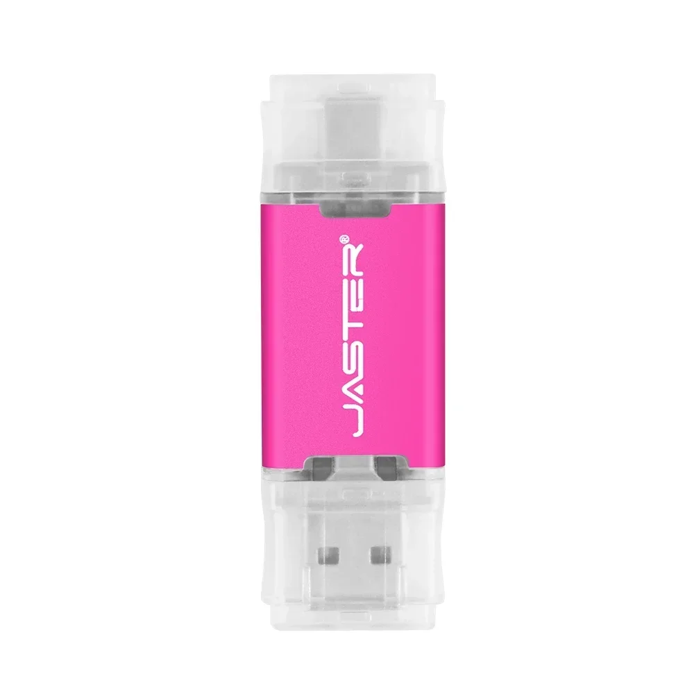 Topkwaliteit USB-flashdrives 128 GB 64 GB Pen Drive Real Capaciteit Pendrive 8 GB Type-c 2 IN 1 Memoria USB Stick 8G USB voor telefoon/PC