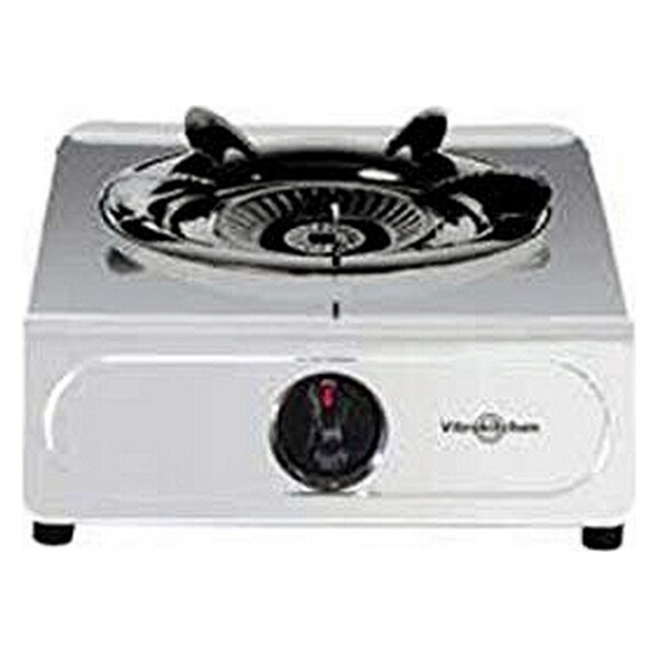VITROKITCHEN PG220IB Gasbügeleisen – 2 Brenner, Mobiler Gasgrill Für Garten & Camping