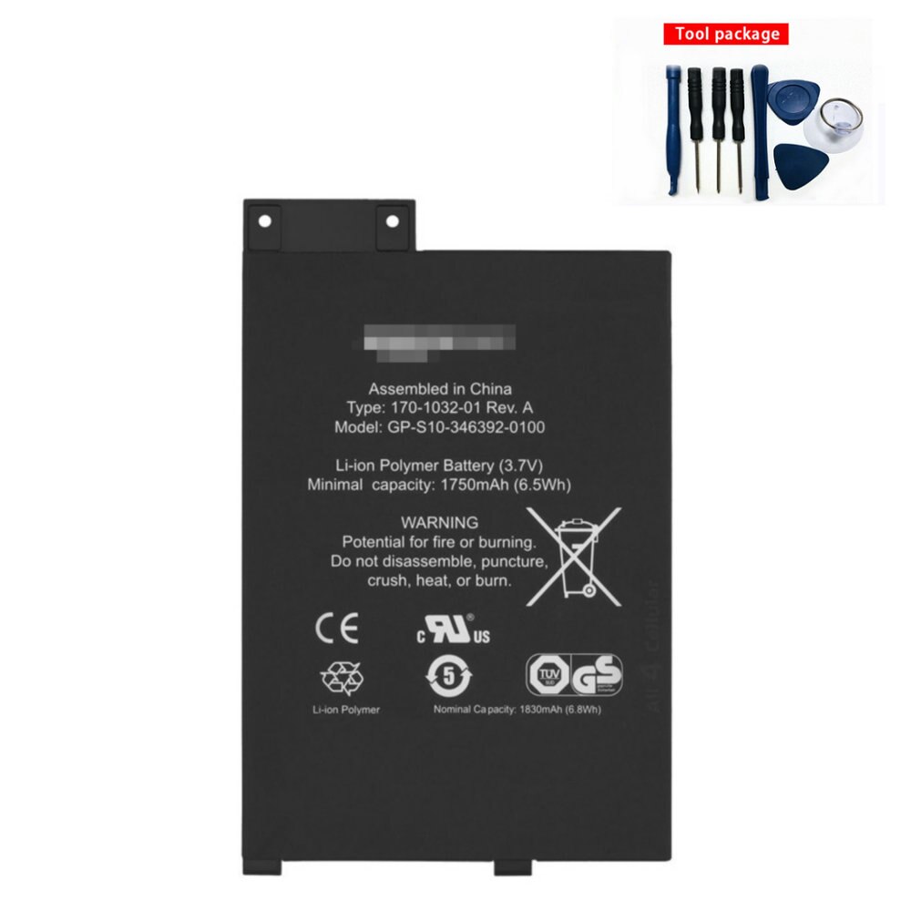 3.7v 1750mah GP-S10-346392-0100 Battery for Kindle 3 GP-S10-346392-0100 S11GTSF01A Ebook batterie+track the number