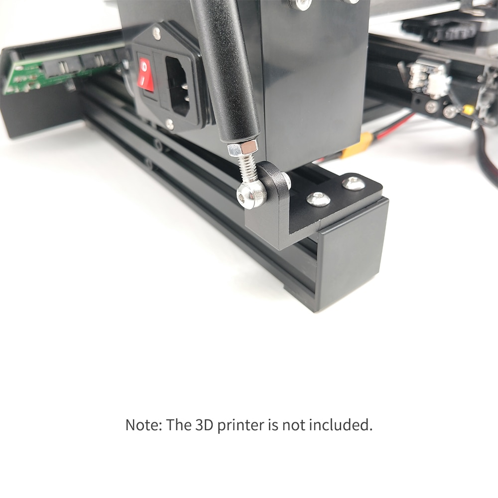 3d printerdele, der understøtter trækstangssæt aluminiumsstangsstangsæt, der er kompatibelt med creality ender -3/ ender -3s/ ender -3 pro