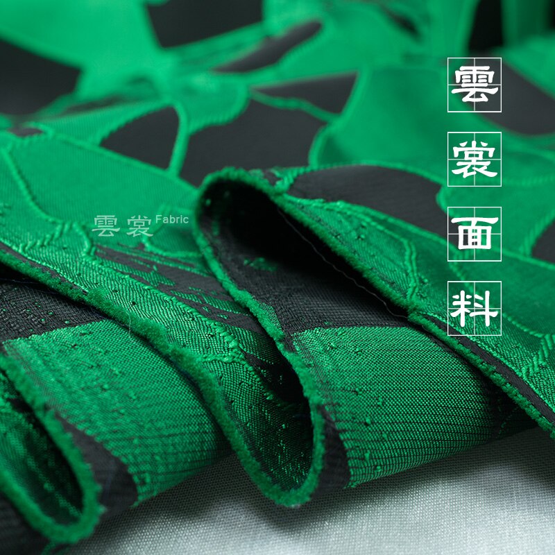 158cm brocade jacquard fabric suit jacket clothing jacquard fabric diy Italian brand brocade satin fabric