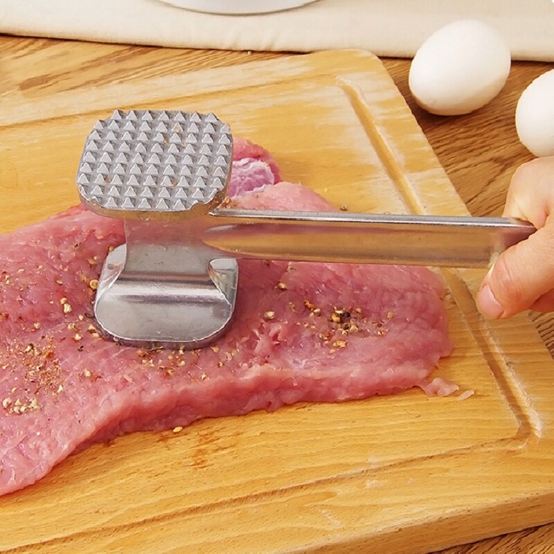 Stainless Steel Tender Meat Hammer Trumpet Meat Tenderizer Aluminium Hummer Kitchen Accessories Kitchen Meat Tools