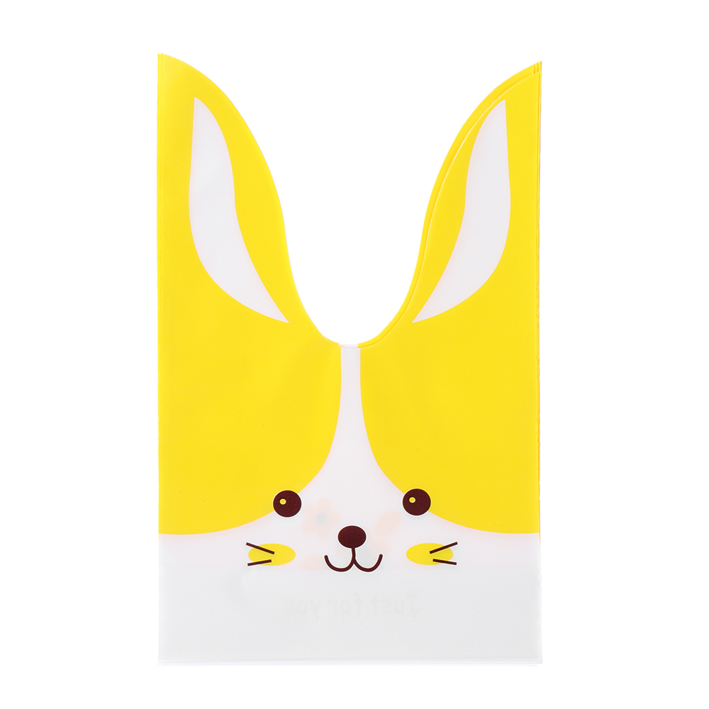 Sachets de biscuits de pâques 10 pièces | Jolis lapins, oreilles de lapin, oreilles de lapin, bonbons Biscuit, emballage , fournitures de fête, décoration mignonne pour stockage de snacks: Style 15