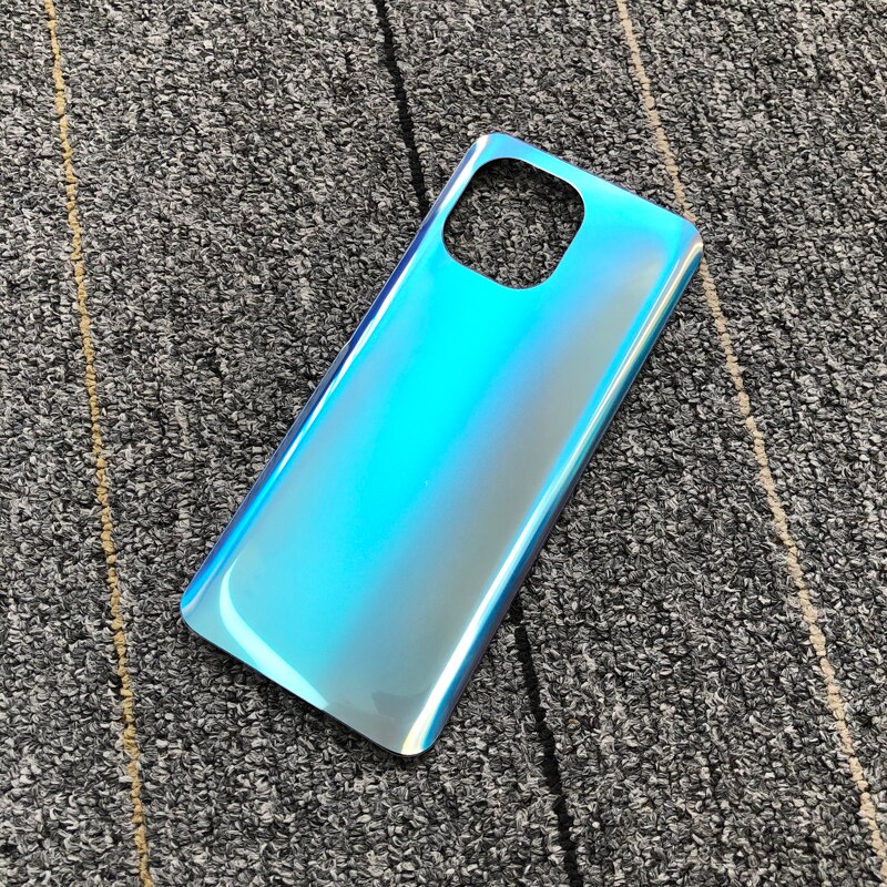 Ilman logoa xiaomi  mi 11 :lle akun kansi takalasi kansipaneeli takakotelon vaihto+tarra  m2011 k 2c m2011 k 2g