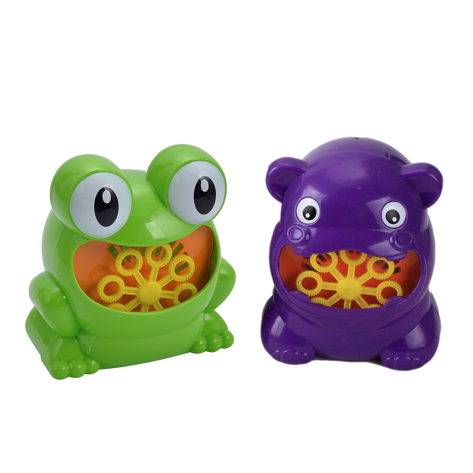 Bubble Machine Frog and Hippo Bubble Machine-Suitable for children, toddlers boys and girls baby shower toys