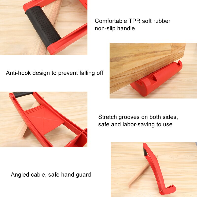 Handling Wooden Board Giant Panel Carrier 80kg Load Tool Panel Carrier Plier Drywall Handle Plywood Bedspread For Carrying Tools