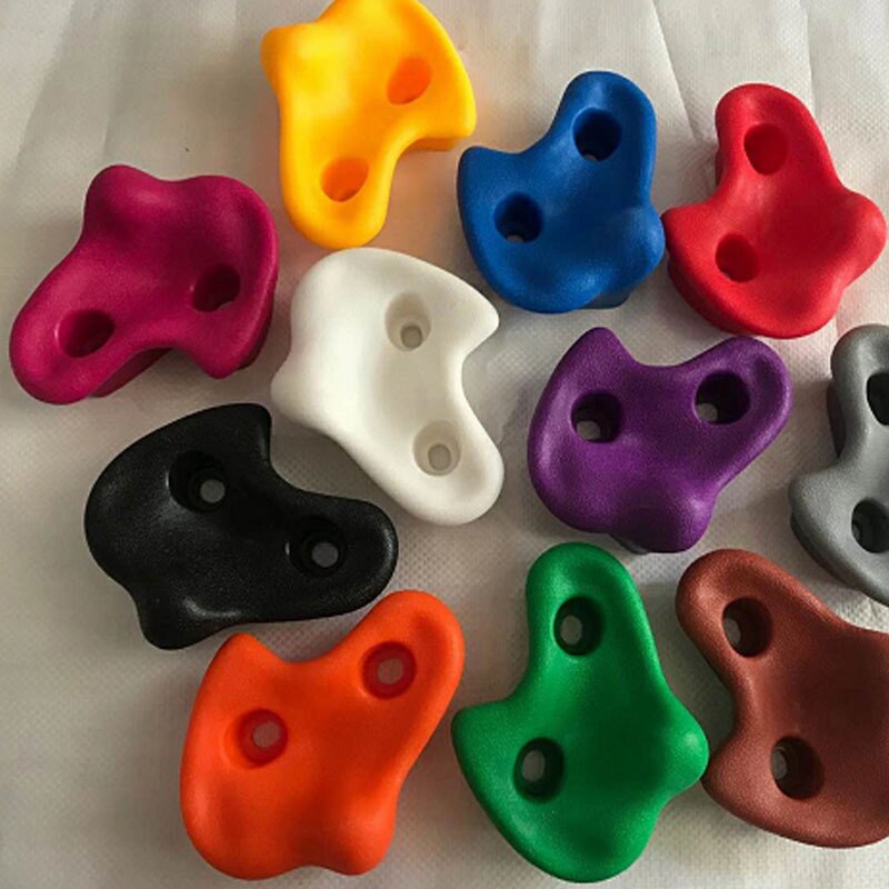 1Pcs Veiligheid Klimmen Rock Muur Stenen Kleur Voor Kinderen Klimwand Stenen Hand Voeten Houdt Grip Sport Kinderen indoor Speelgoed