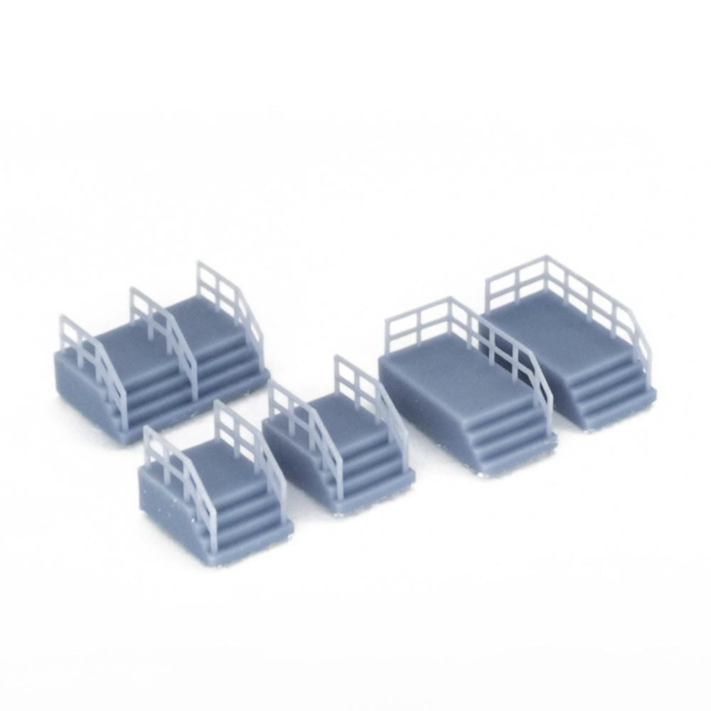 Outland Models Entrance Stairs Set 1:160 N Scale Railroad Scenery