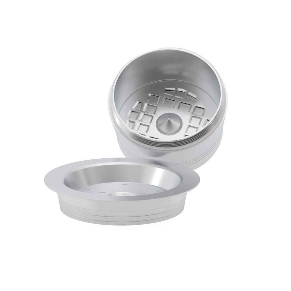 Tchibo Cafissimo Aldi Hervulbare Herbruikbare Koffie Capsule 30 Ml Filters Reutilisable Koffie Capsule Caffitaly Cups Lepel Borstel