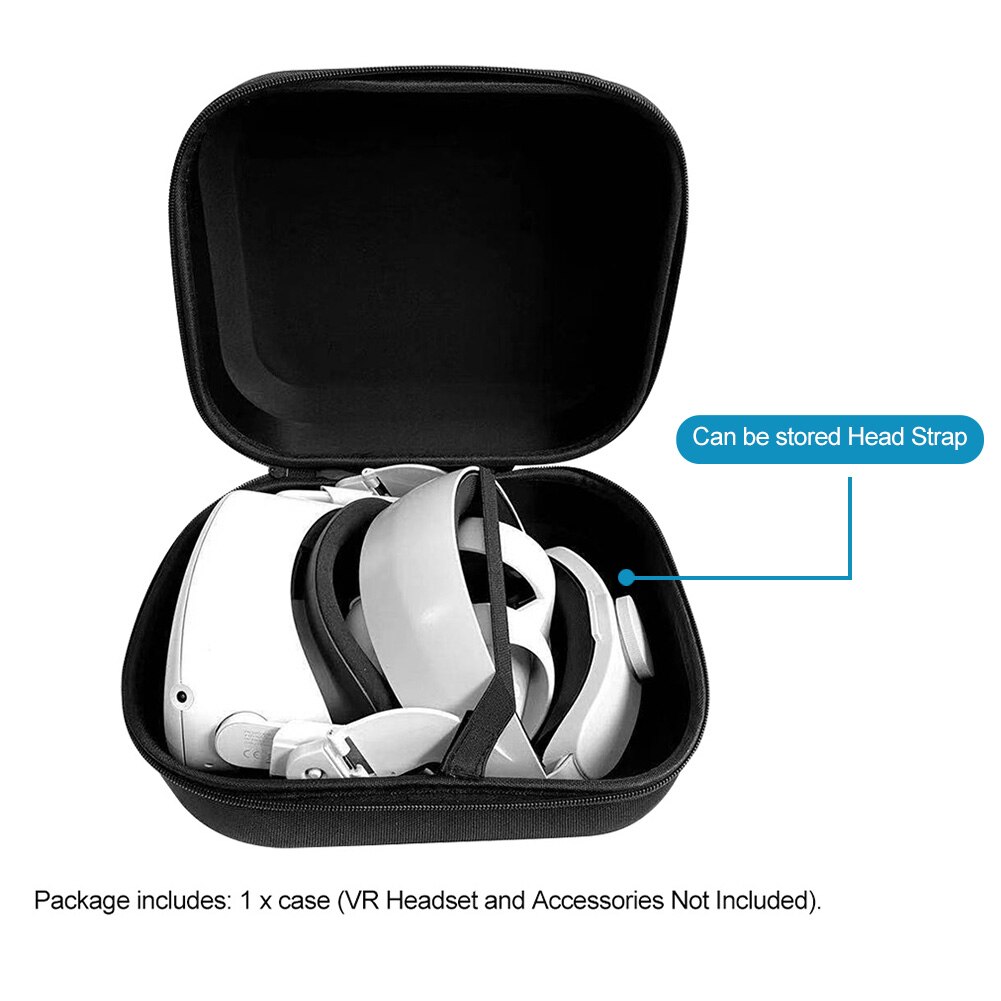 Reizen Bescherming Vervanging Outdoor Vr Accessoires Draagtas Virtual Reality Nylon Zwart Draagbare Voor Oculus Quest 2