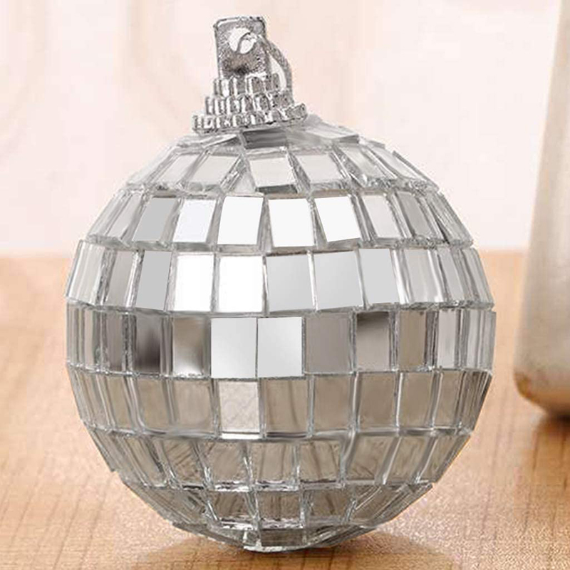 Self-Adhesive Craft Mosaic Making Mini Square Mirrors Mosaic Tiles DIY Silver Square Glass Handmade Craft Home Usage Accessories