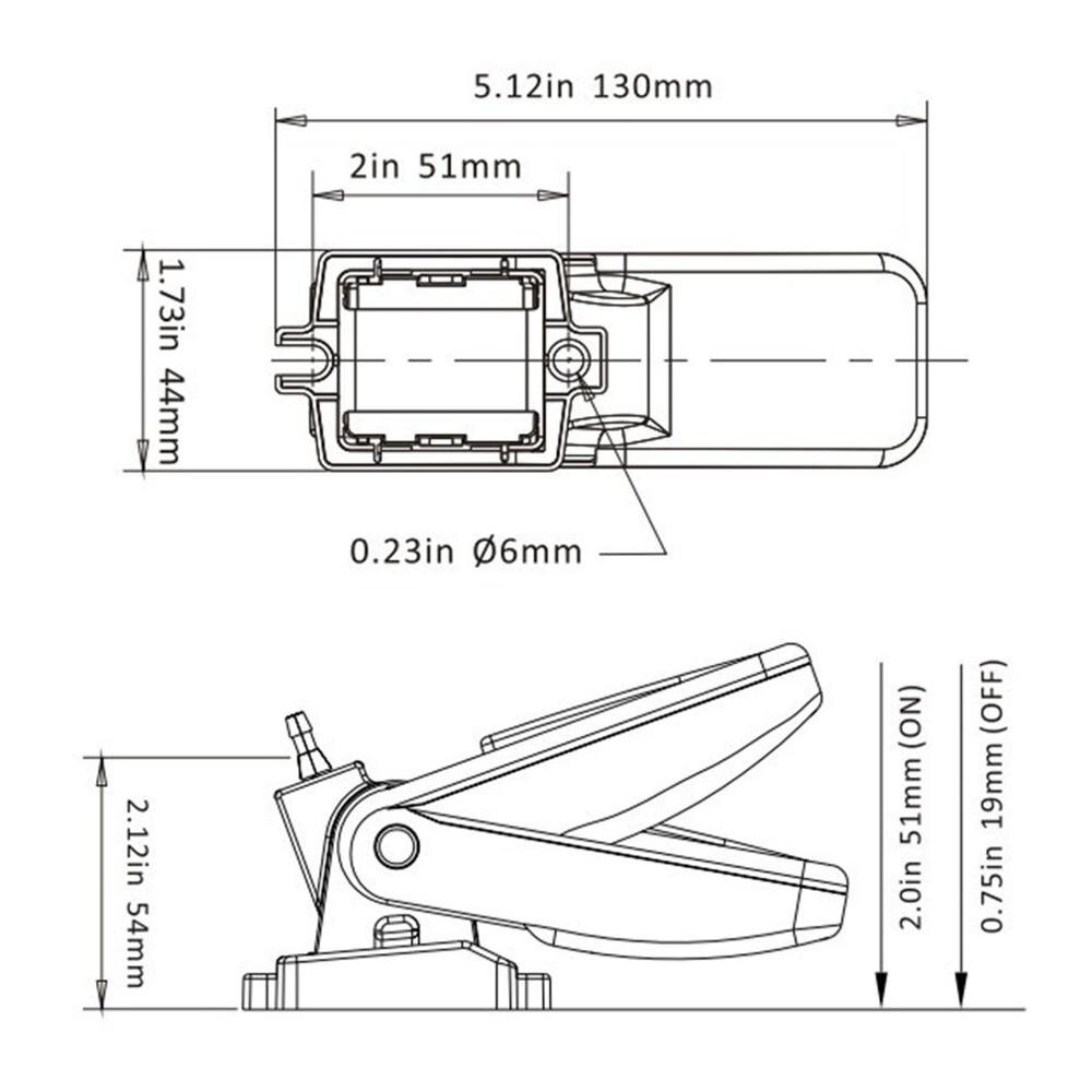 Boat Pump Flow Sensor For Bilge Pumps Automatic Electric Water Pump Float Switch DC Bilge Pump Switch
