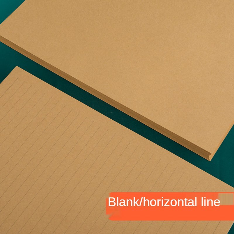 50 Vellen A4/B5/A5 Vintage Kraft Papier Schrijven Brief Briefpapier Romantische Note Craft Papier Schilderen Verpakking papier