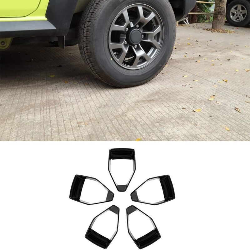 Cubierta de llanta de rueda para Suzuki Jimny, embellecedor de Marco deorativo, ABS, ,