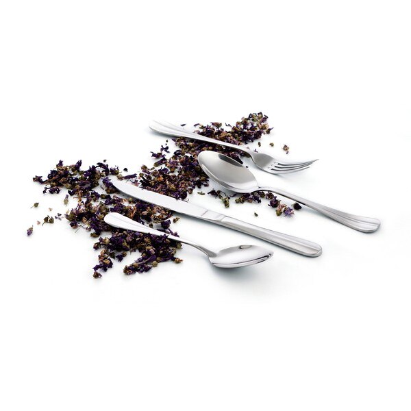 Conjunto de faca amefa baguette (12 peças) de aço inoxidável