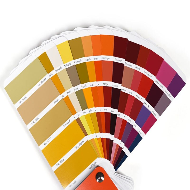 Original Germany RAL color card international standard Ral K7 color chart for paint 213 colors