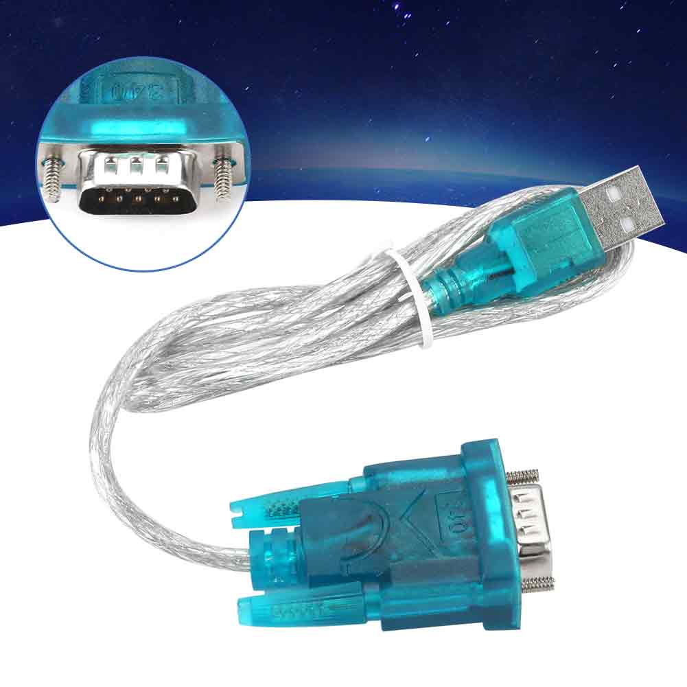 USB Programming Cable USB to RS232 Serial PLC Programming Cable Adapter Convertor