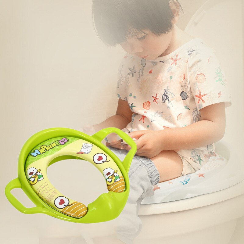 Baby pottetræning støttepude sæde til småbørn toiletsæde rejse potte blødt pudebetræk toilet trænings sæde pude