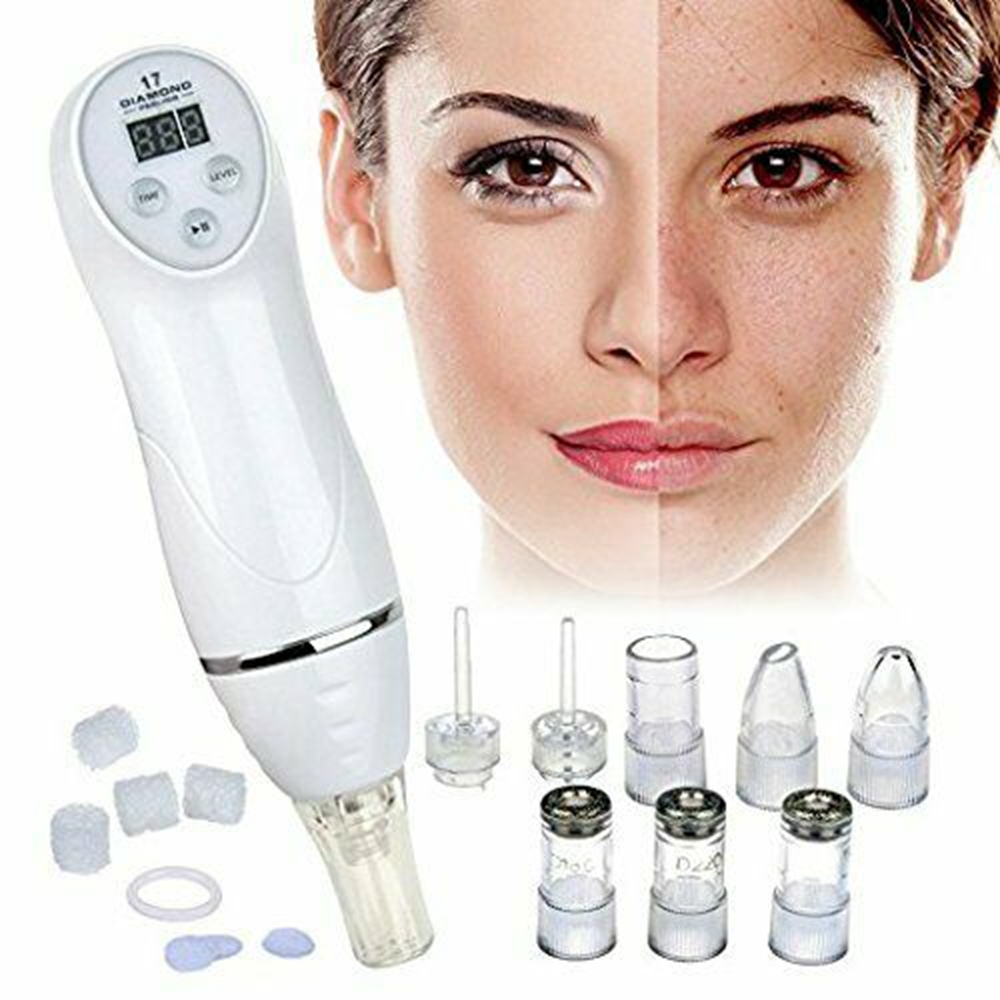 Mikrodermabrasion Diamant Mitesser Entfernung Peeling Schönheit Maschine Haut Schälen Diamant Dermabrasion Poren Reinigung