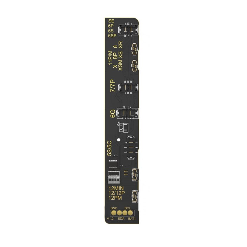 Programmatore di recupero batteria Qianli Apollo per iPhone 7 8 più X XS 11 12 pro Max 11 12 mini strumento di modifica dei dati di saluto del ciclo della batteria: 12-P-M batteria board