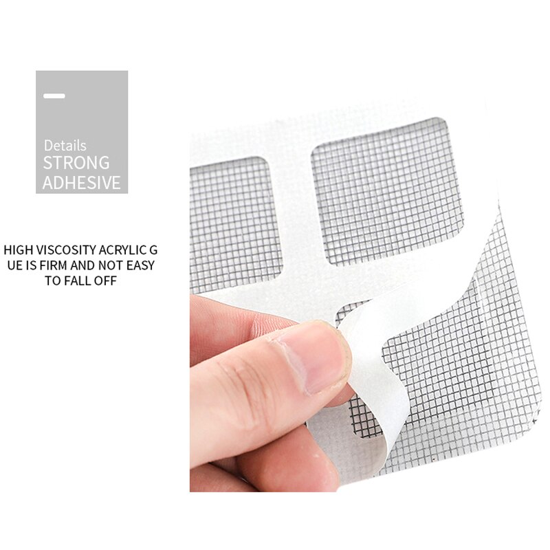 Wonderlife Repair Screen Window Patch Stickers Mesh Window Screen Sticker Anti Mosquito Fly Bug Insect Self Adhesive Plane