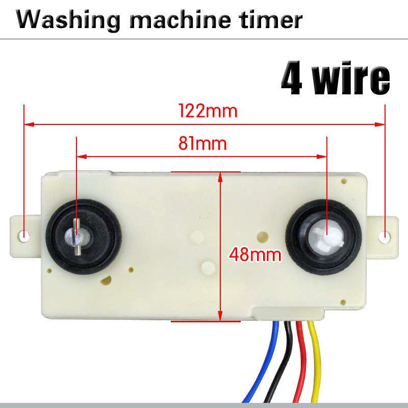 4-line strip washing machine timer Washing machine timer switch Wash timer Semi-automatic double-cylinder washing machine