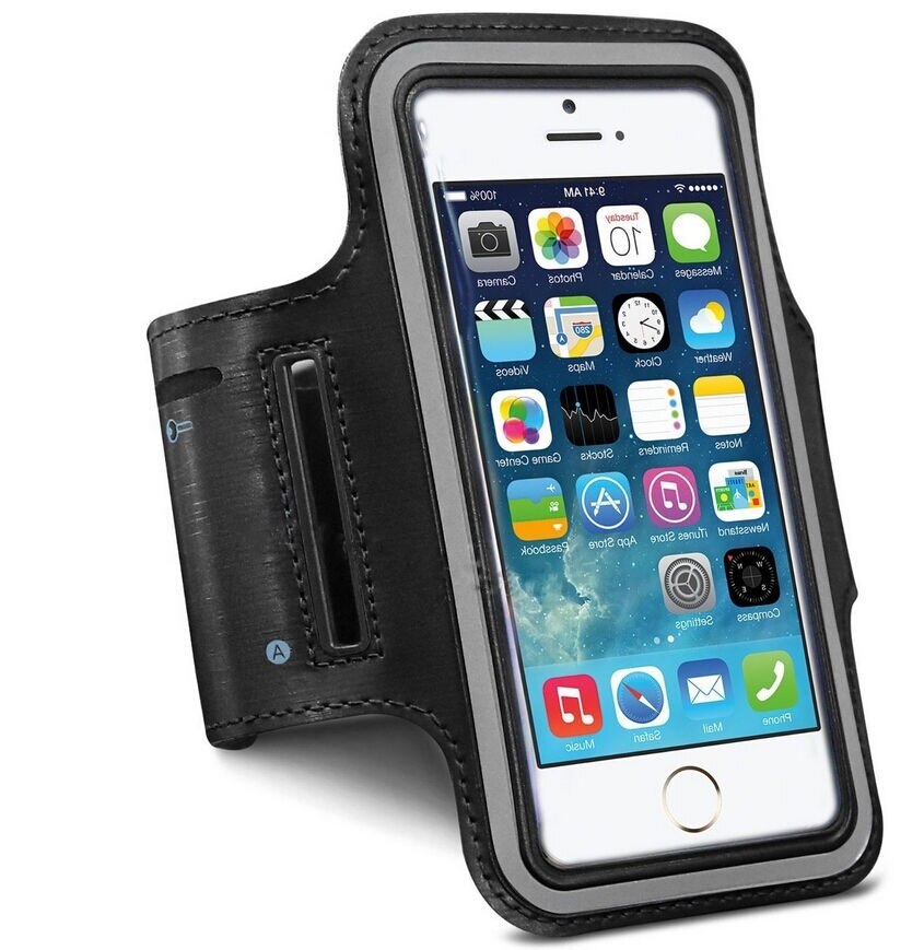 Waterdichte Mobiele Telefoon Jogging Sport Armband Case Cover voor iPhone 5/5s voor Running Walking Wandelen