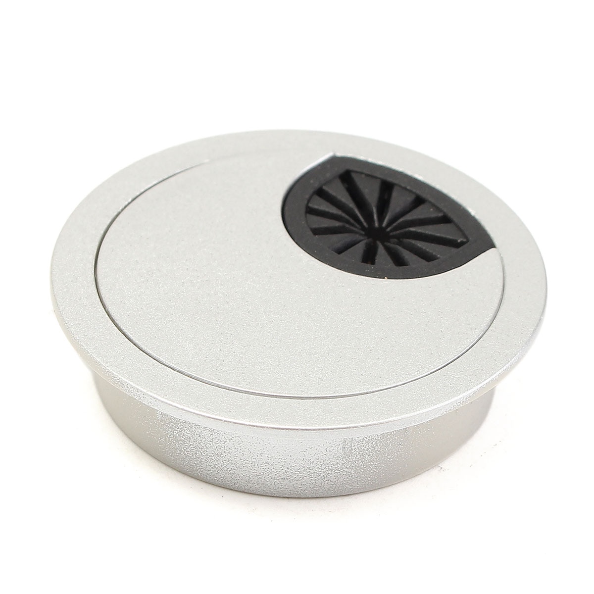 1Pcs 50mm ABS Plastic Table Cable Outlet Computer Grommet Port Surface Line Box Desk Wire Hole Cover Base Furniture Hardware