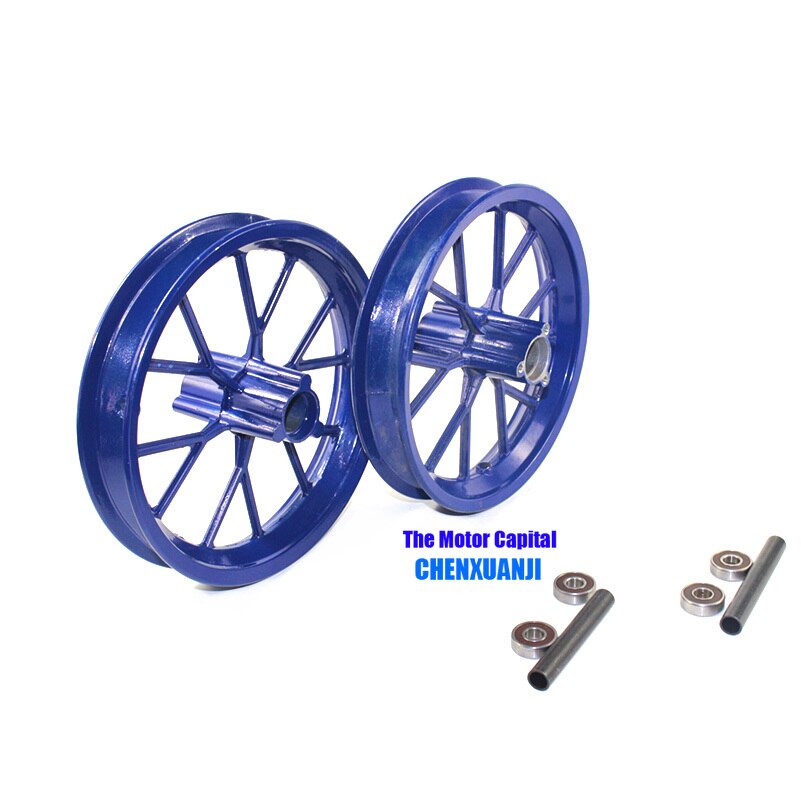 Llanta de aleación de aluminio para Mini Moto, llanta delantera y trasera de 2019mm, apta para minimoto de 49cc, 222