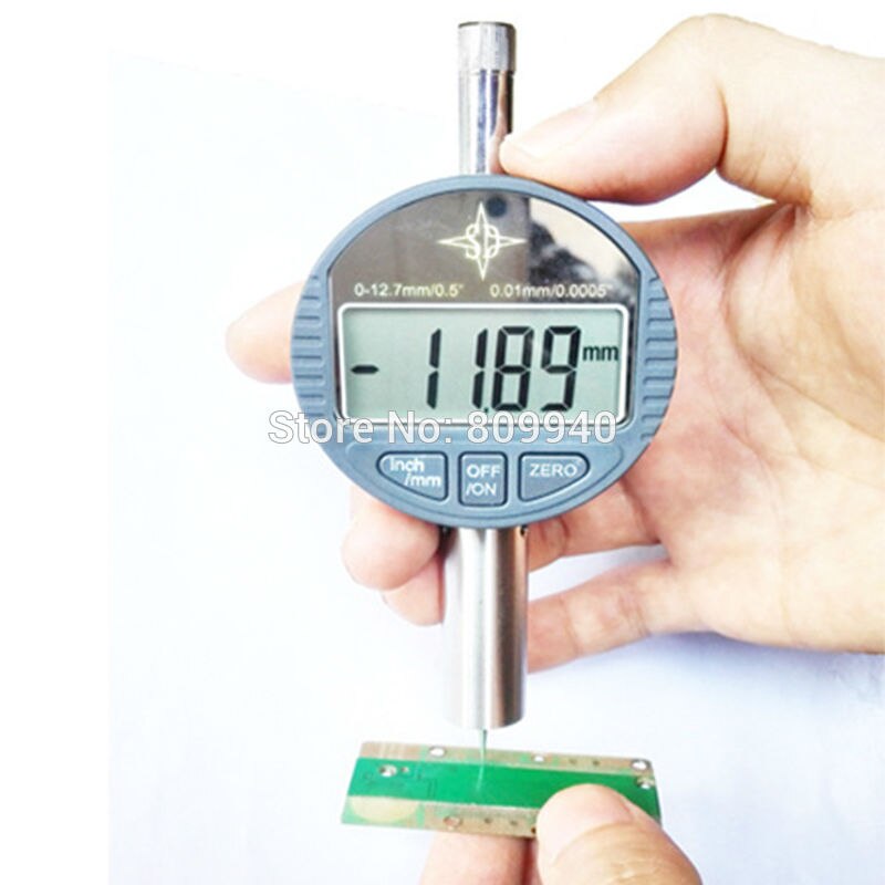 Digital Depth Indicator Electronic Depth Guage Depth Gauge Depth Meter 0-12.7mm 0.01mm