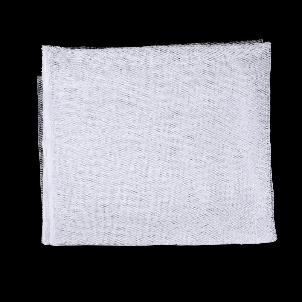 130 x 150cm anti-myg dør vindue net mesh stof gardin beskytter flyscreen dørskærm sommer stil mesh net