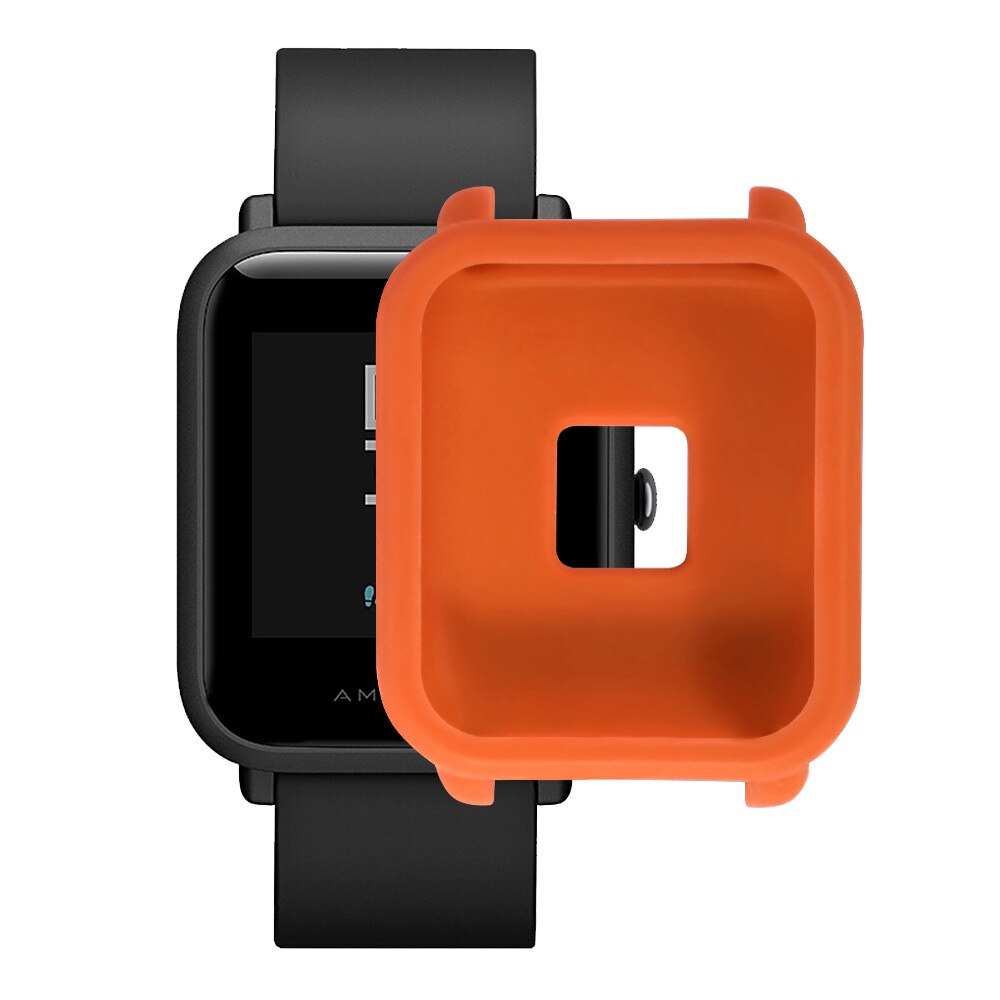 TPU blando de excelente de protección de silicona funda completa para Huami Amazfit Bip jóvenes reloj SmartWatch Prevención de arañazos golpes: OR