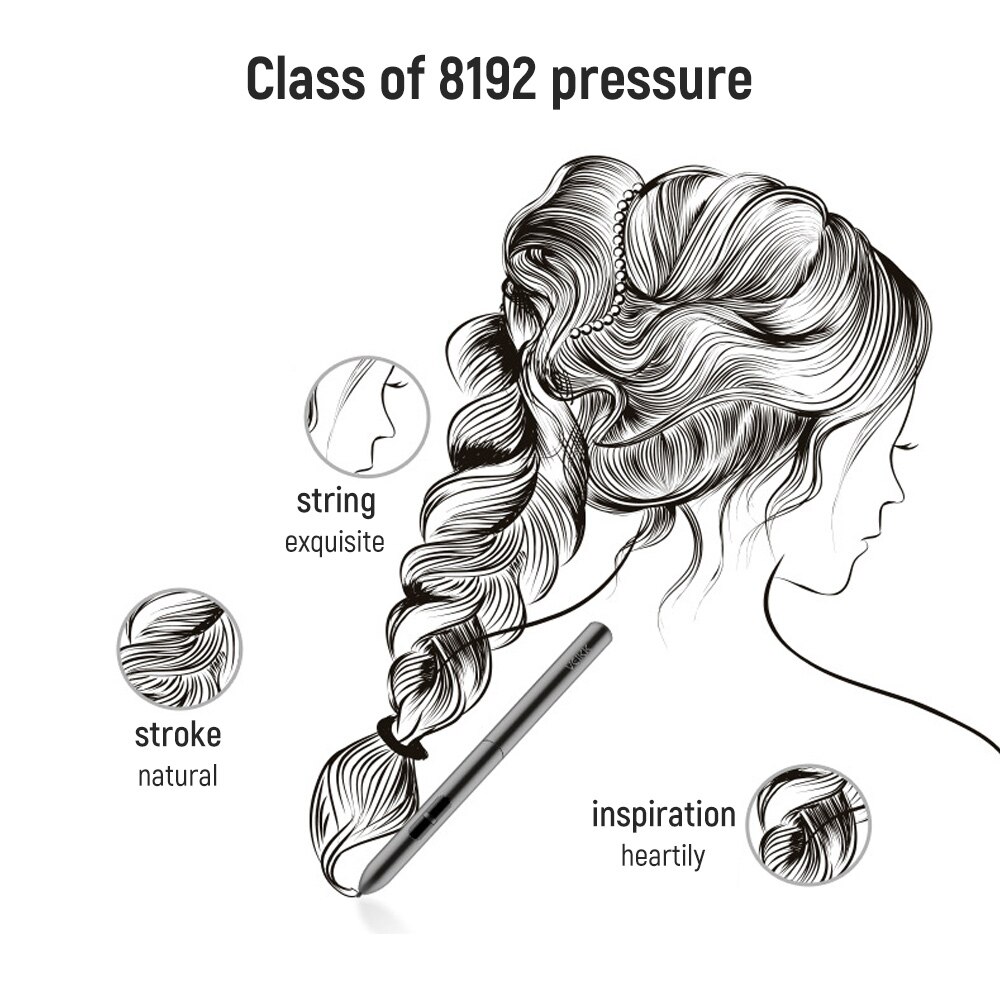 VEIKK A30 Digital Tablet Graphics Drawing Tablet &quot;10x6&#39;&#39; Painting Pad 8192 Level Graphic Tablet with battery-free Pen