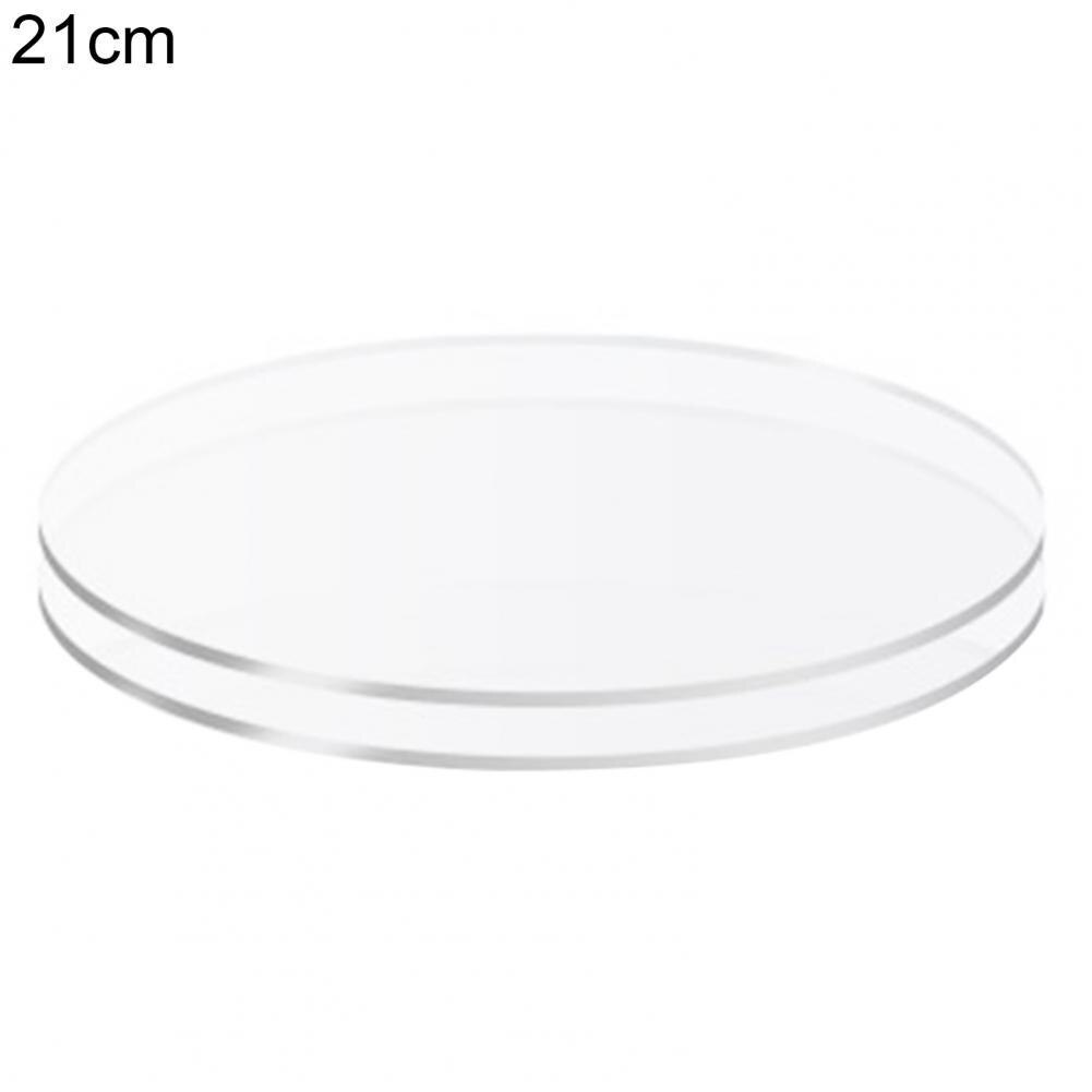 Safe 2Pcs Food-Grade Decorating Stack Tiered Cake Plates Sturdy Cake Plates Anti-Scratch for Kitchen