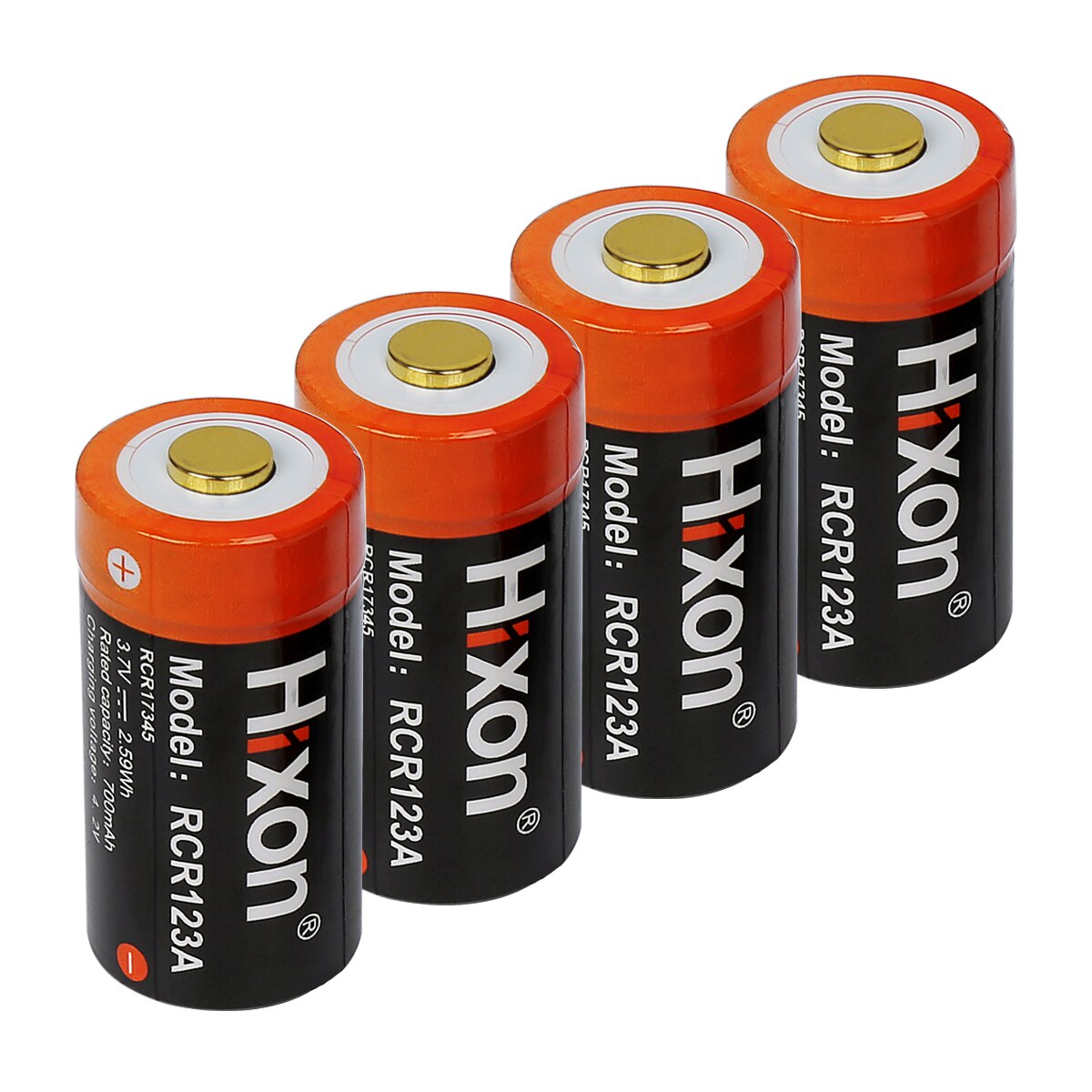 Hixon – batterie Rechargeable pour caméra Arlo HD et Reolink argus 700 V, 12 pièces, RCR123a, 16340 mAh, 3.7