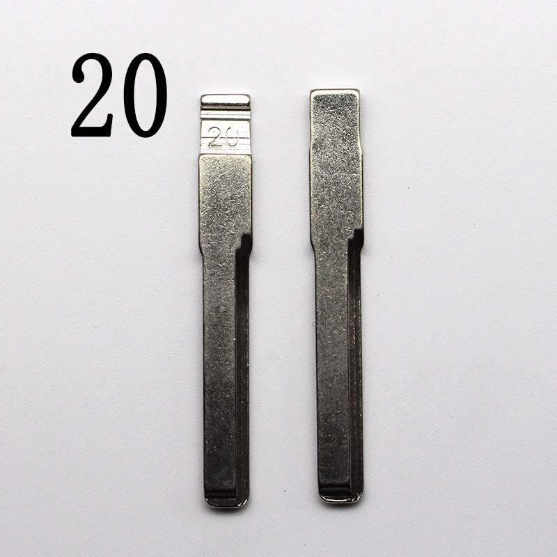 Remote Key Blade #02 #31B #15 Car key embryo For Kia Toyota Right Left Blade Car Key Embryo No.15 No.31 replacing the key head: 20