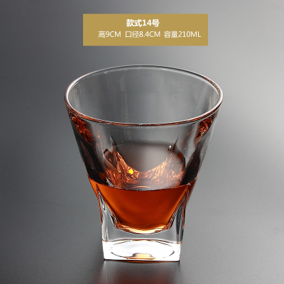 Verre en cristal trempé pour eau chaude et froide, 1 pièce, verres créatifs à vin blanc, liqueur à boire, whisky: 14