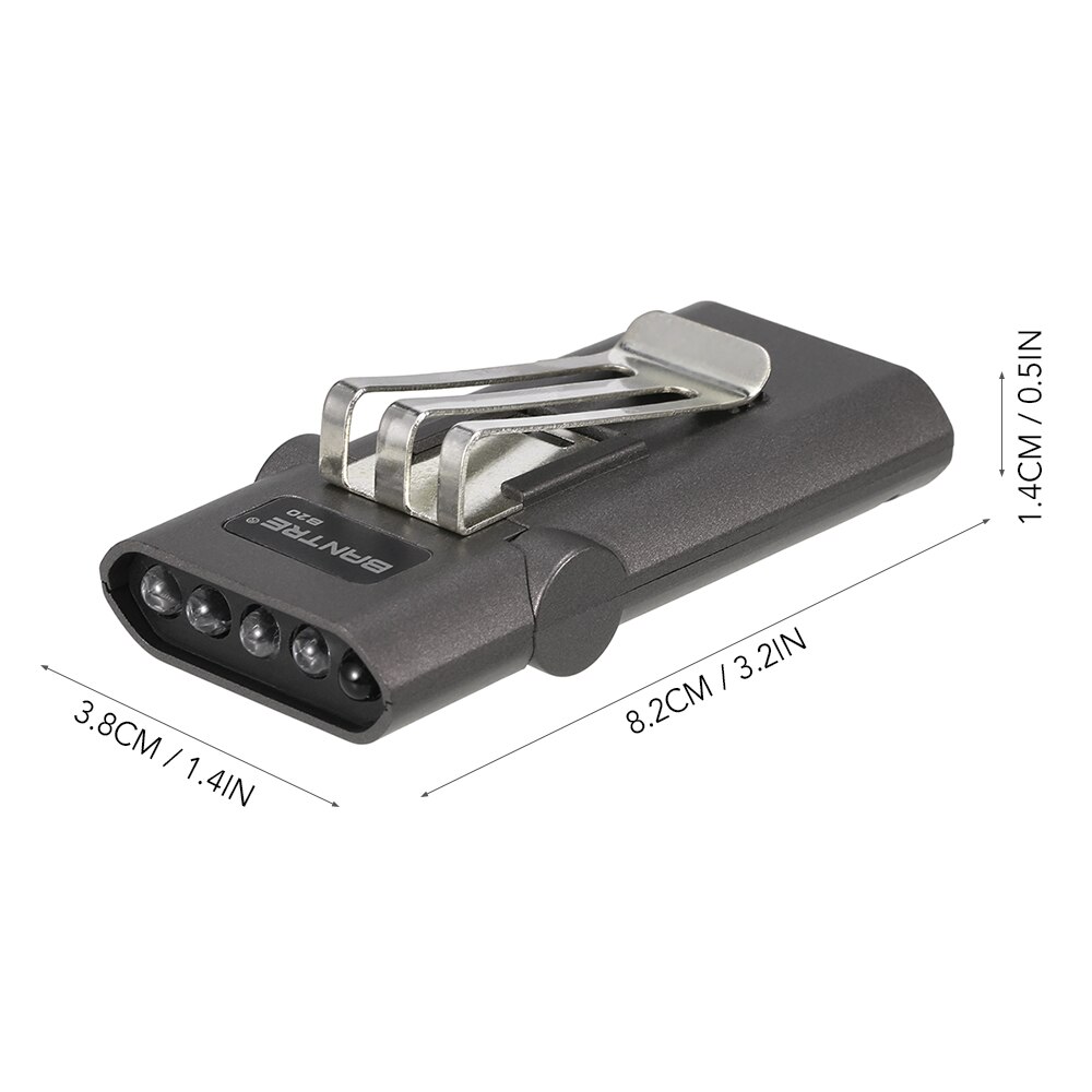 Led hoofdlamp, hoedlamp, oplaadbare koplamp, handsfree clip, petlamp, fietsen, vissen, wandelen, kamperen, repareren, zaklamp