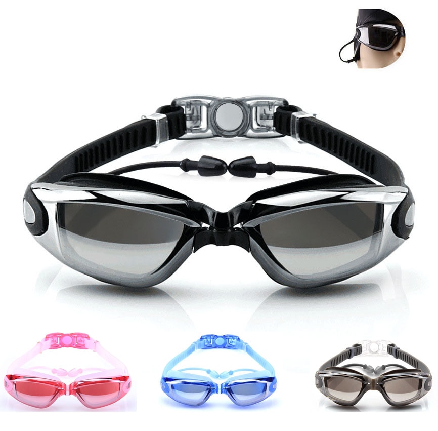 Anti-fog swim goggles
