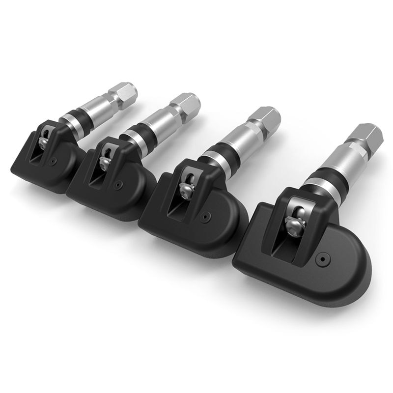 VC601 Ble Tpms Auto Bandenspanningscontrolesysteem Bluetooth 4.0 Lage Energie Display Op App Dc 3V 4 Interne sensoren: Default Title