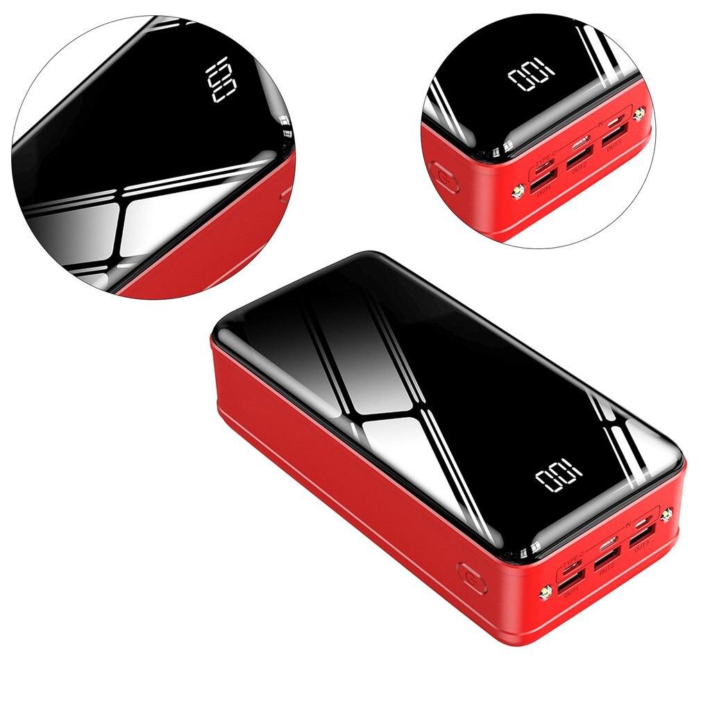Large-capacity Power Bank 50000 MAh Digital Display Polymer Lithium Ion Battery Multi-interface Power Bank