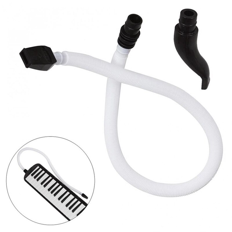 Elos-fleksibelt rør munnorgan pianica munnstykke musikkinstrument tilbehør for 32 / 37 nøkkel melodica: Default Title