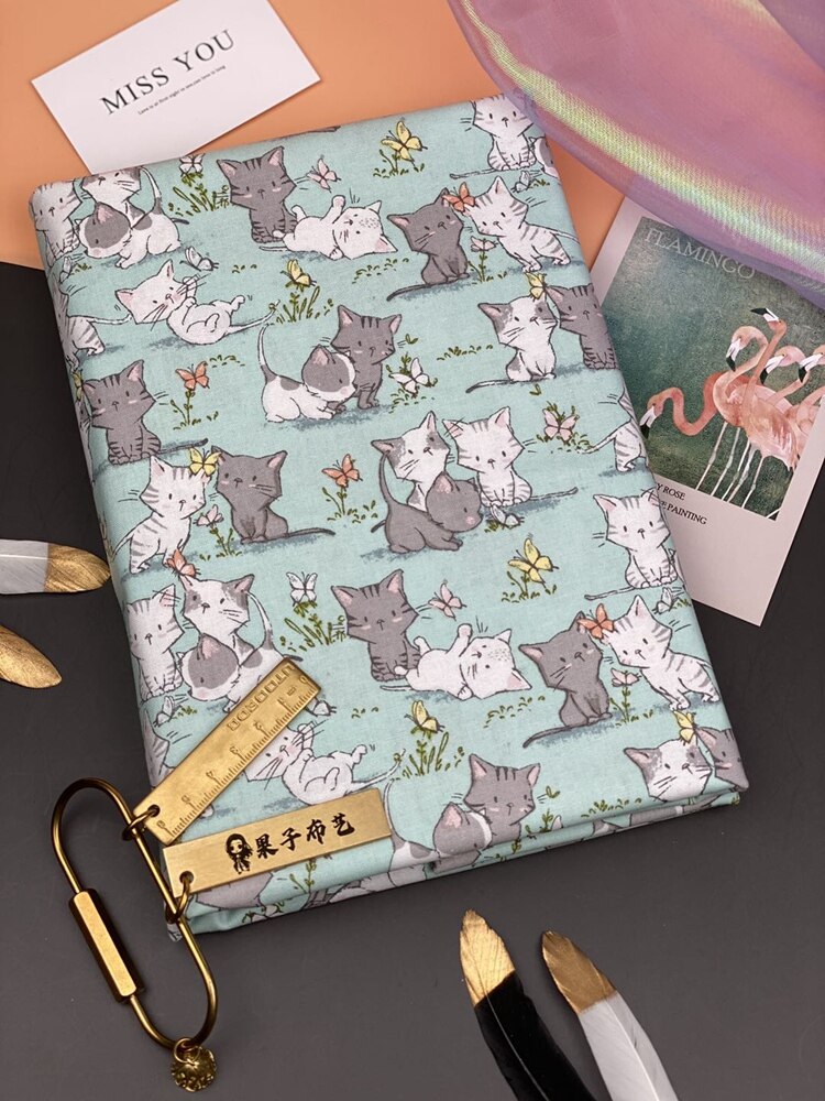 Digitaal bedrukte katoenen stof handgemaakte naaiquiltstoffen basis voor patchwork handwerk doe-het-zelf handgemaakte stof