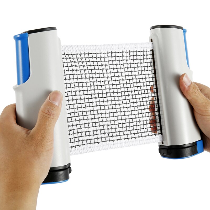 Retractable Table Tennis Net Portable Ping Pong Post Net Rack Family Entertainment Workout Fitness Tennis Equipment