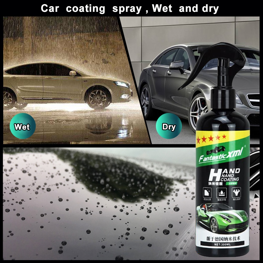 Car Nano Ceramic Coating Polishing Spraying Wax Painted Car Care Nano Hydrophobic Coating Ceramic