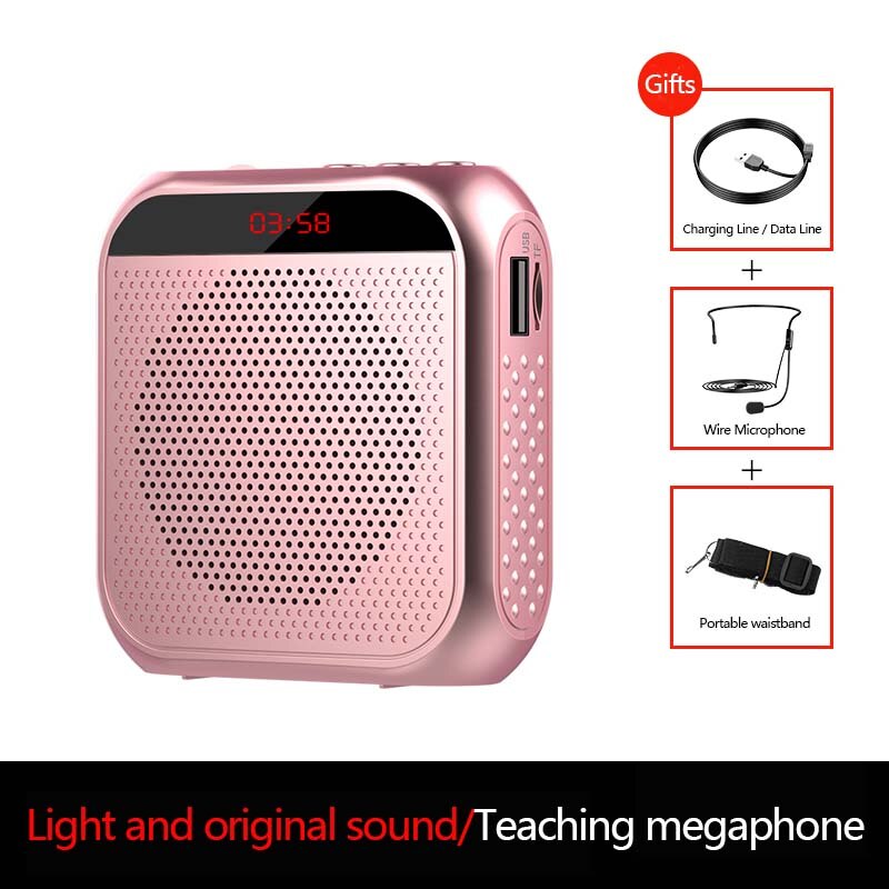 Megáfono de enseñanza altavoz maestro del altavoz al aire libre guía micrófono conferencias dedicado a Hawking altavoces pequeños,: Otro