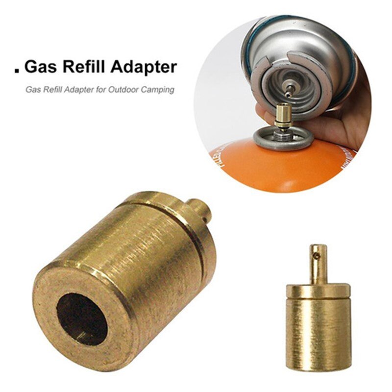 Gas Refill Adapter Voor Outdoor Camping Wandelen Kachel Adapter Gas Cilinder Tank Accessoires Opblazen Butaan Bus